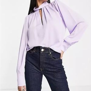 River Island Twist Neck Blouse